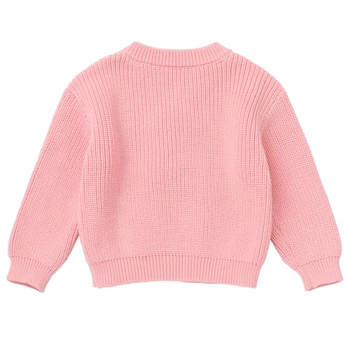 Gender-neutral Baby Knit Sweater for First Birthday Celebration
